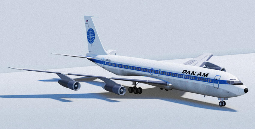Pan American Boeing 707-320B