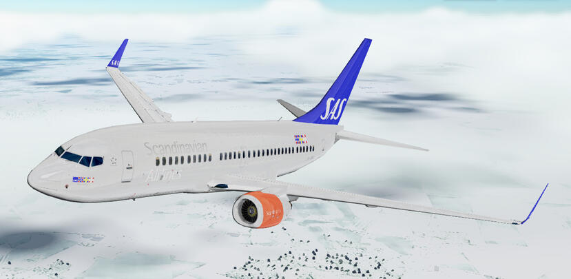 Scandinavian Airlines (1998 Livery) Boeing 737-700